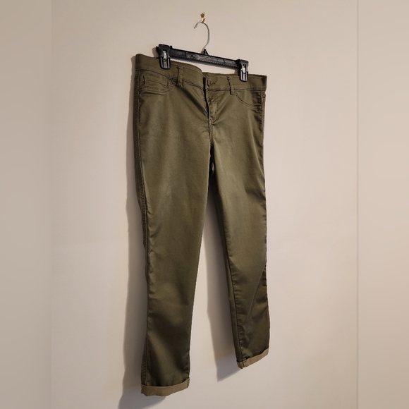 New York & Company Olive Green Ankle Legging - Picture 3 of 6